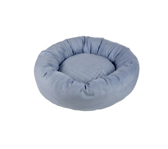Coussin Rond Gris