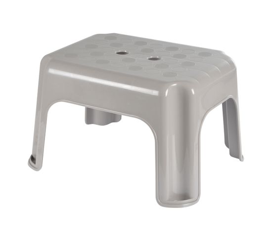 Tabouret Marche Pieds Taupe