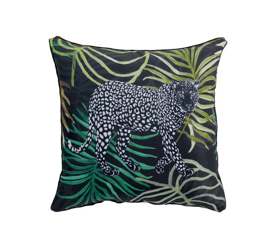 Coussin Passepoil Tropical Green 40x40cm