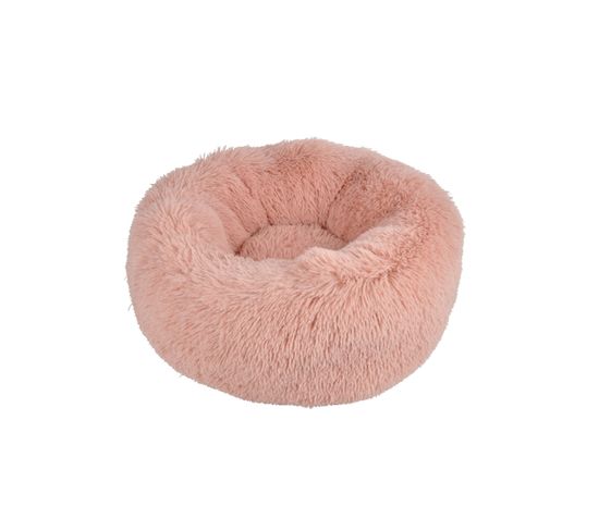 Coussin Rond Fluffy Rose