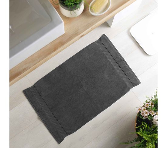 Tapis Rectangle Colors Anthracite 50 X 85 Cm