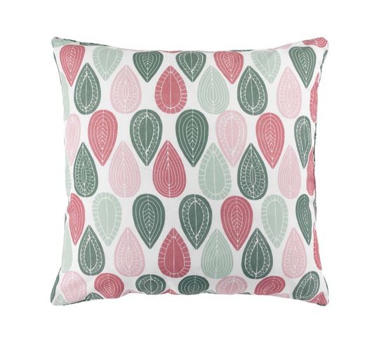 Coussin Passepoil 60 X 60 Cm Palpito Rose