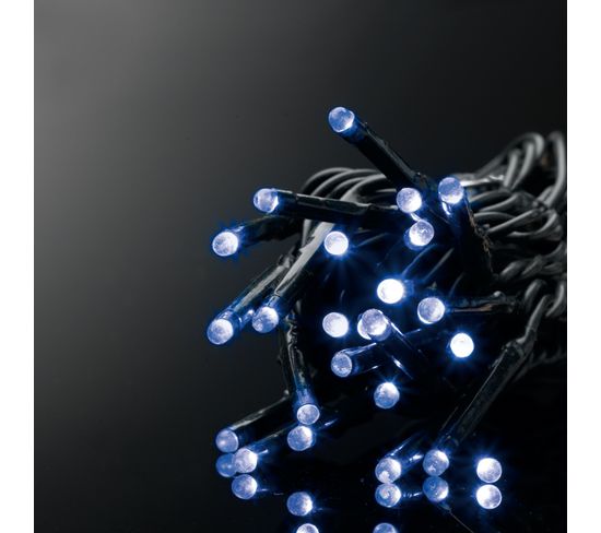 Guirlande Exterieur 80 LED Bleu 8m