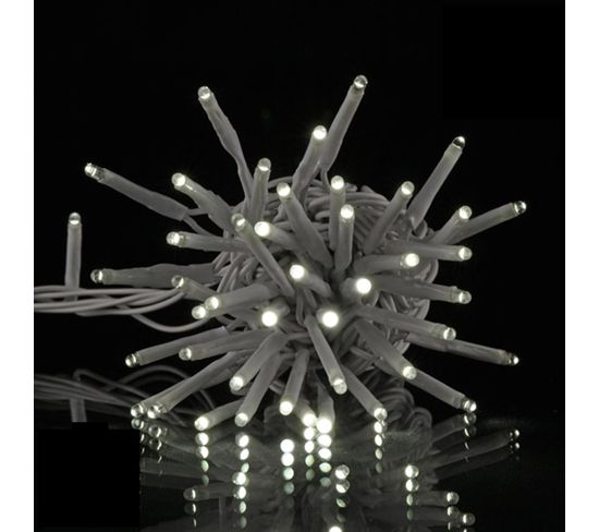 Guirlande Exterieur 120 LED Blanc 12m