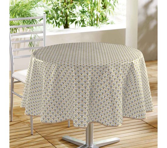 Nappe Ronde Styl Art Chic Taupe