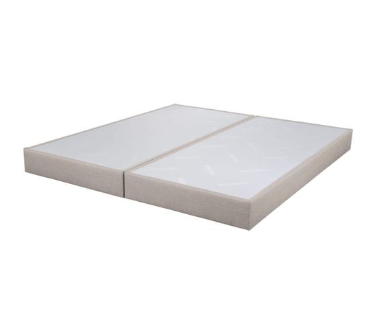 Sommier Déco Sp18 - Sahara 2x90x200 - 26 Lattes - H.18 Cm - Made In France