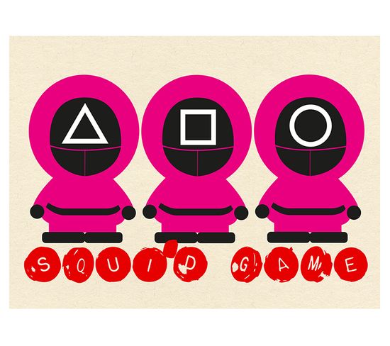 Squid Game - Signature Poster - Toys - 21x30 Cm