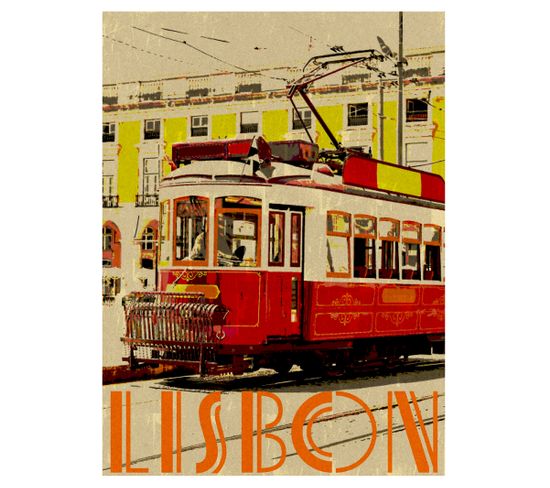 Travel - Signature Poster - Lisboa2 - 60x80 Cm