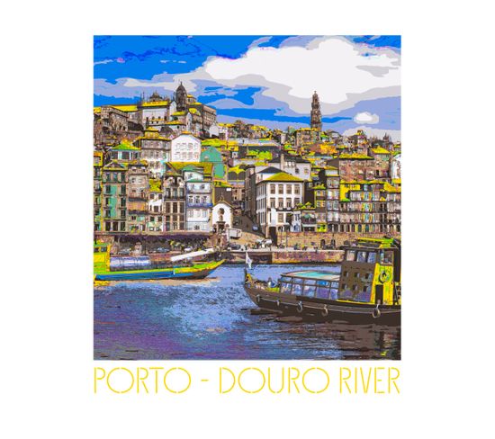 Travel - Signature Poster - Porto2 - 21x30 Cm