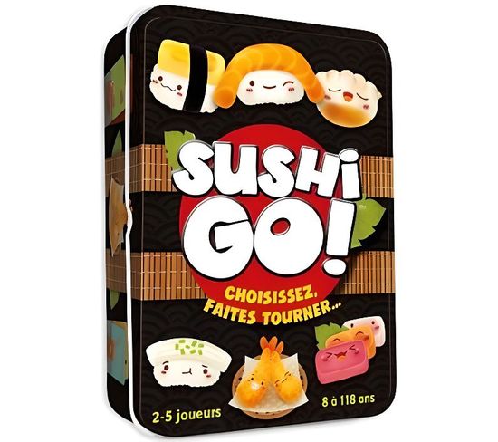 Sushi Go ! - Jeu De Société - 2 À 5 Joueurs - Dès 8 Ans