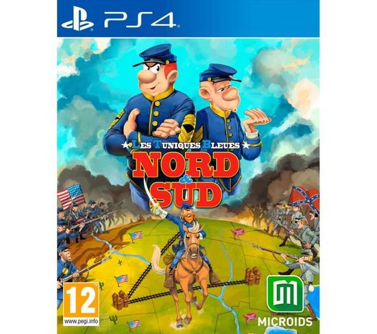 Jeux PS4 Les Tuniques Bleues Nord et Sud Jeu PS4
