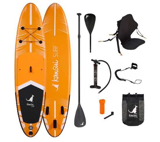 Stand Up Paddle Gonflable Sup Avec Siege Kayak, 335cm - Maori