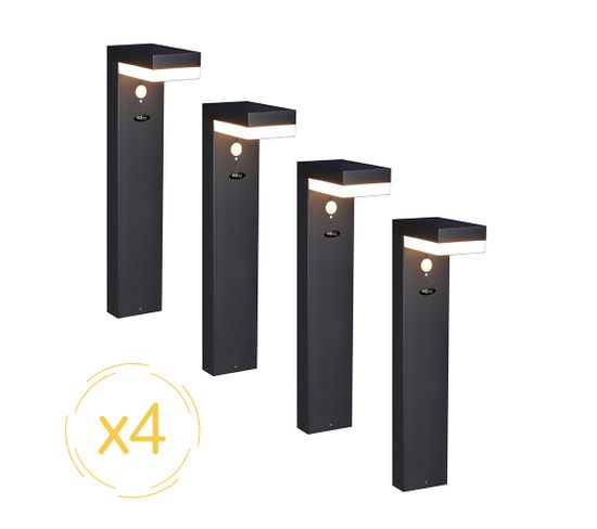 Lampes Solaires Ezilight® Solar Way Xl - Pack De 4 Lampes