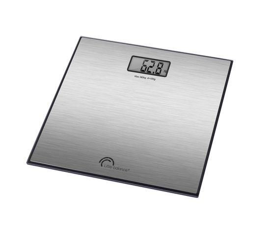 Pèse-personne Électronique 160kg/100g Inox - 8159