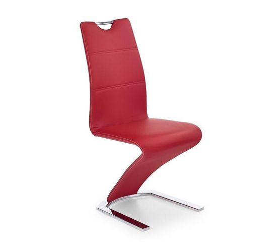 Chaise Blanche Design Esty - Rouge