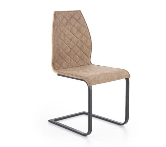 Chaise Design Confort Vintage Marron Banff