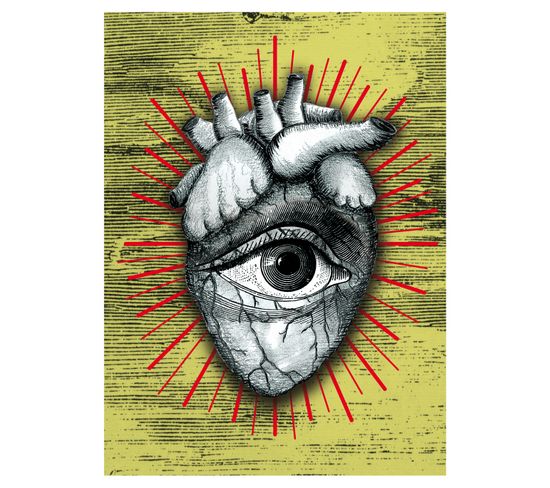 Curiosity - Signature Poster - Eyes_heart - 40x60 Cm