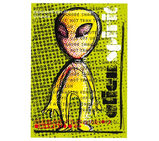 Typo - Signature Poster - Alien - 60x80 Cm