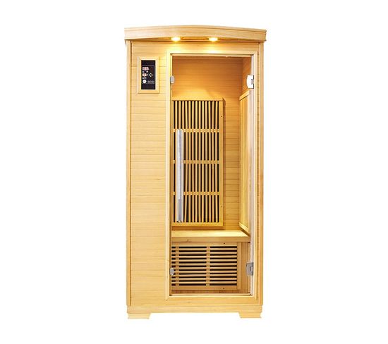 Sauna Infrarouge Nordica® Carbone Ir1 (1 Place) 90x90