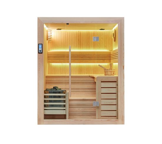 Sauna Traditionnel Boreal® Baltik 170 - 4 Places - 170x150x210 Cm