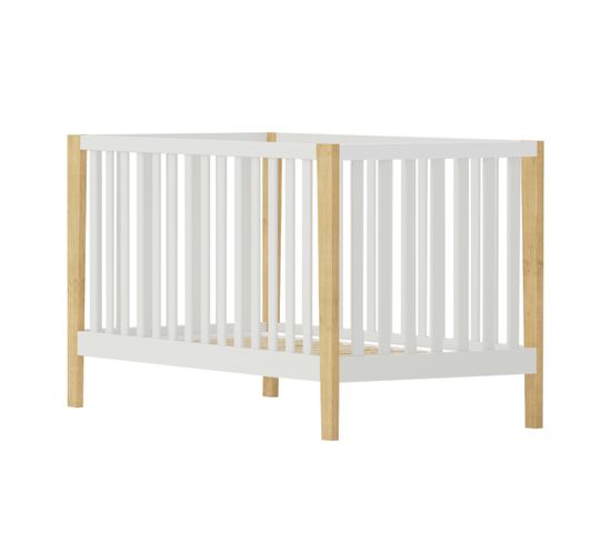Lit Bebe Olympe Blanc Et Bois 70x140 Cm Lit Bebe But Lit Bebe Olympe Blanc Et Bois 70x140 Cm Lit Bebe But