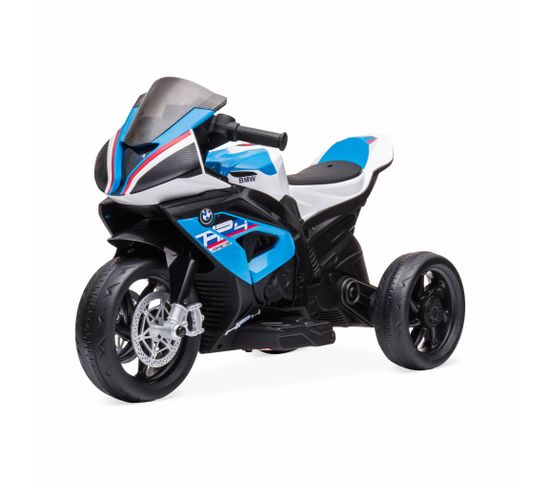 Bmw Hp4. Moto Électrique Bleue Pour Enfants 6v 4ah. 1 Place