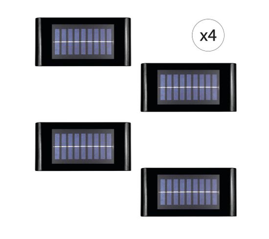 lot de 4 lampes solaires Ezilight® Solar