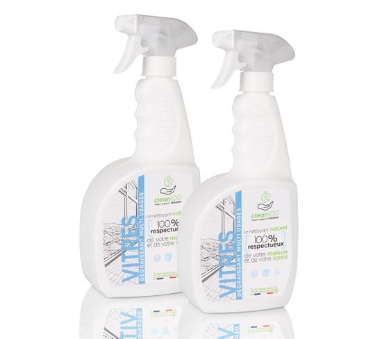 Nettoyant Liquide Special Vitres Et Miroir - Sprayer -  750ml - X2