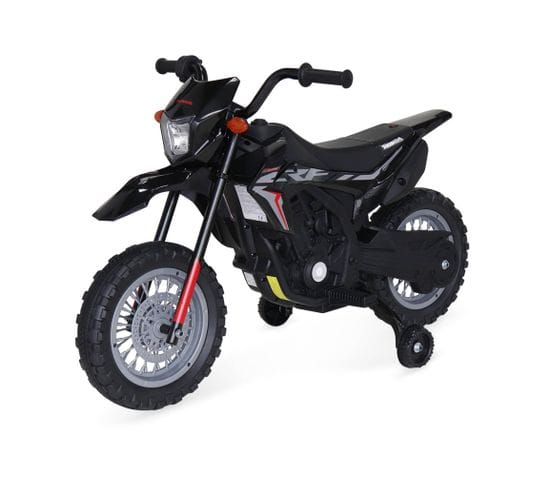 Moto Électrique Enfant Honda 6v. Noire. 1 Place