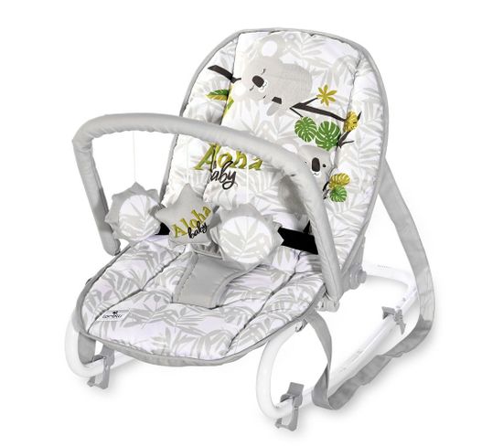 Transat Balancelle Pour Bebe Rock Star Lorelli Gris