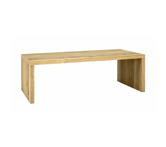 Table Basse Design "cassis" 120cm Naturel