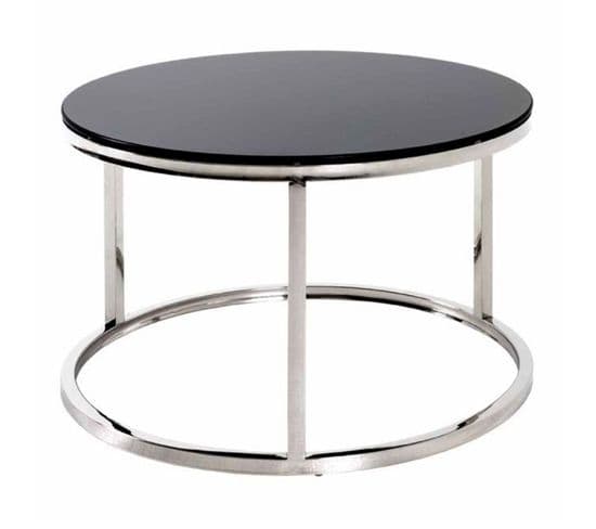 Table D'appoint Design "noja" 60cm Noir