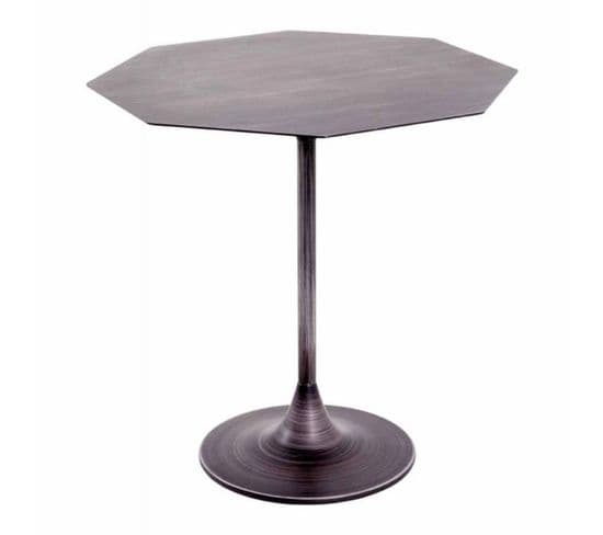 Table D'appoint Design "flavie" 47cm Noir