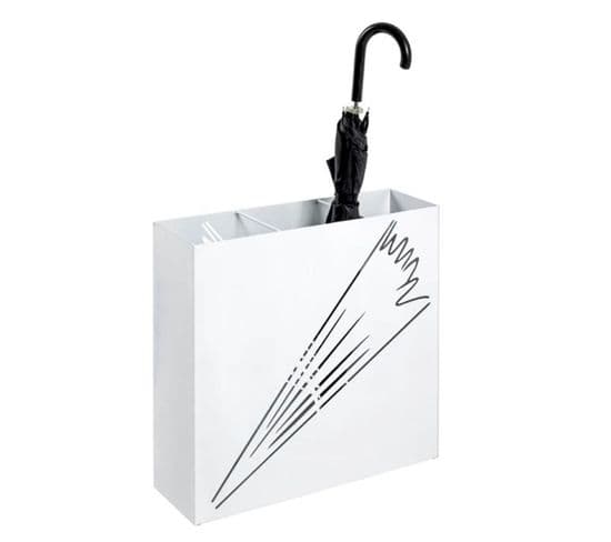 Porte-parapluies Design "ulrich" 50cm Blanc