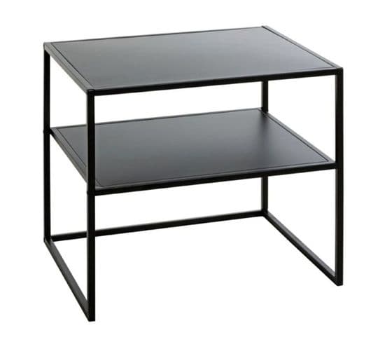Table D'appoint Design "lirola" 50cm Noir