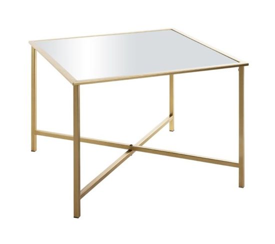 Table D'appoint Design "polavo" 60cm Or