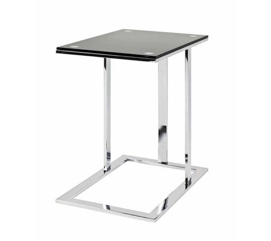 Table D'appoint Design "henia" 58cm Noir