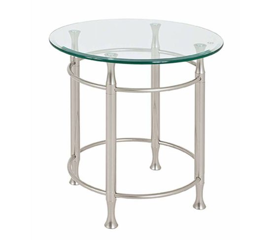 Table D'appoint Design "hyva" 52cm Inox