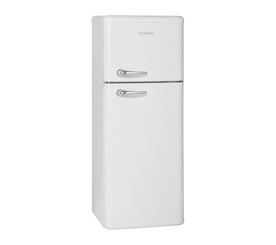 Réfrigérateur Et Congélateur 208l Retro Blanc Dtr 353.1 Blanc