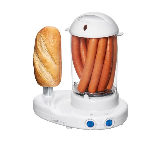 Machine À Hot Dog Et Cuiseur À Oeufs Clatronic Hdm 3420 Ekn Blanc