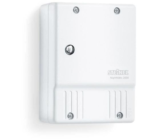 Interrupteur Crépusculaire Nightmatic 2000 Ip54 Pour L'éclairage Automatique  - Blanc