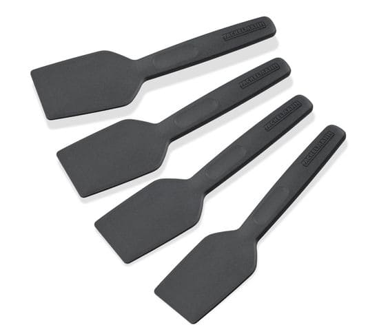 Lot de 4 spatules à raclette