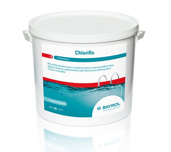 Chlore En Microbilles à Dissolution Rapide 5kg - Chlorifix 5kg
