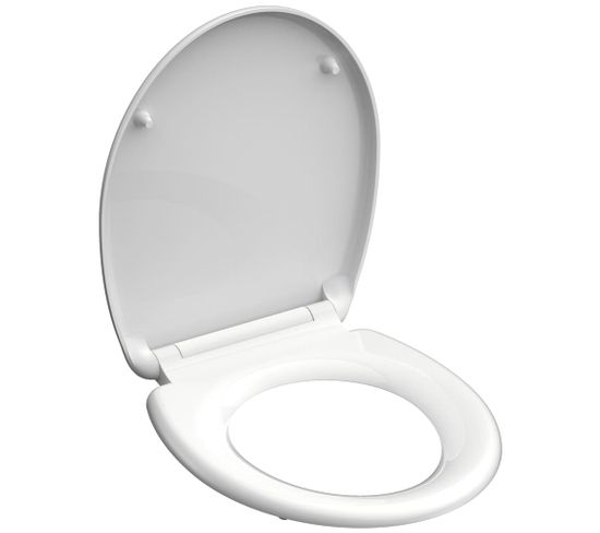 Siège De Toilette White Duroplast