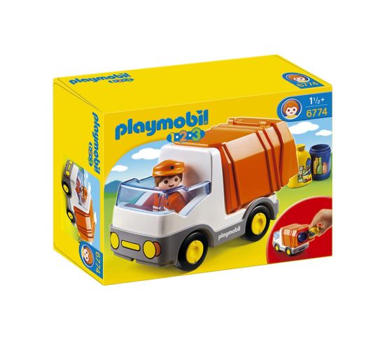 6774 Playmobil 123 Camion Poubelle