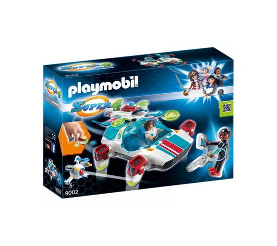 9002 Playmobil Fulgurix Avec Gene