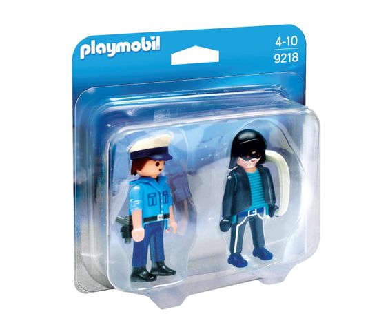 9218 Duo Policier Et Voleur, Playmobil City Action