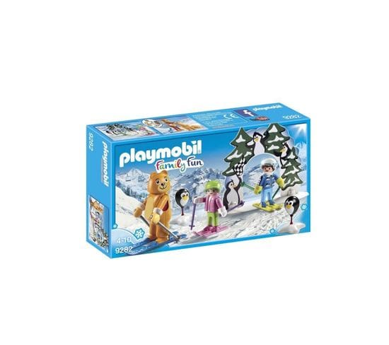 9282 Moniteur De Ski Avec Enfants, Playmobil Family Fun