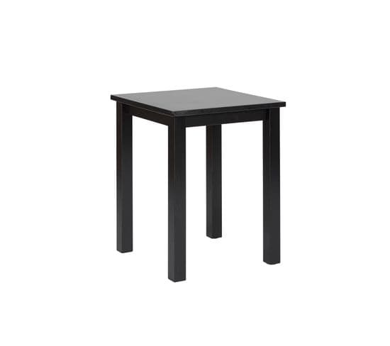 Table D’appoint/chevet HILTWIN Bois Massif FSC Noir
