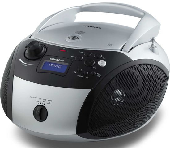 Radio Cd Avec Bluetooth Noir/gris - Rcd1500bts